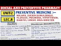 Unit 2 । Malaria, Chicken gunya, Dengue, Lymphatic filarisis, Pneumonia, Hypertension,  Diabetes.etc