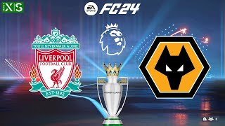 FC 24 | Liverpool vs Wolves - 23/24 English Premier League - Full Match & Gameplay