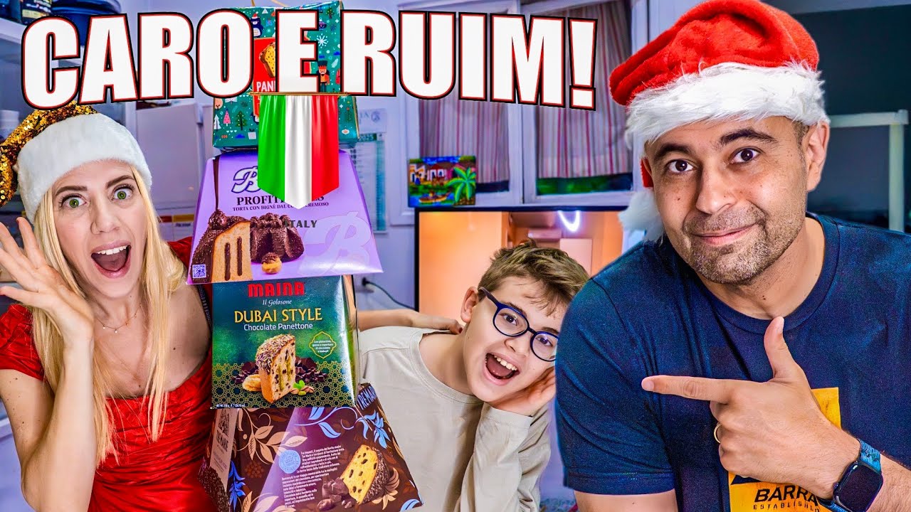 🇮🇹 NÃO COMPRE PANETONE ANTES DE VER ESSE VÍDEO, MELHORES PANETONES DE MERCADO 2025