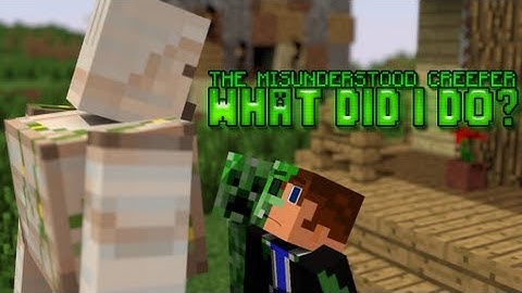 The Misunderstood Creeper - What did I do? (Minecraft Animation)