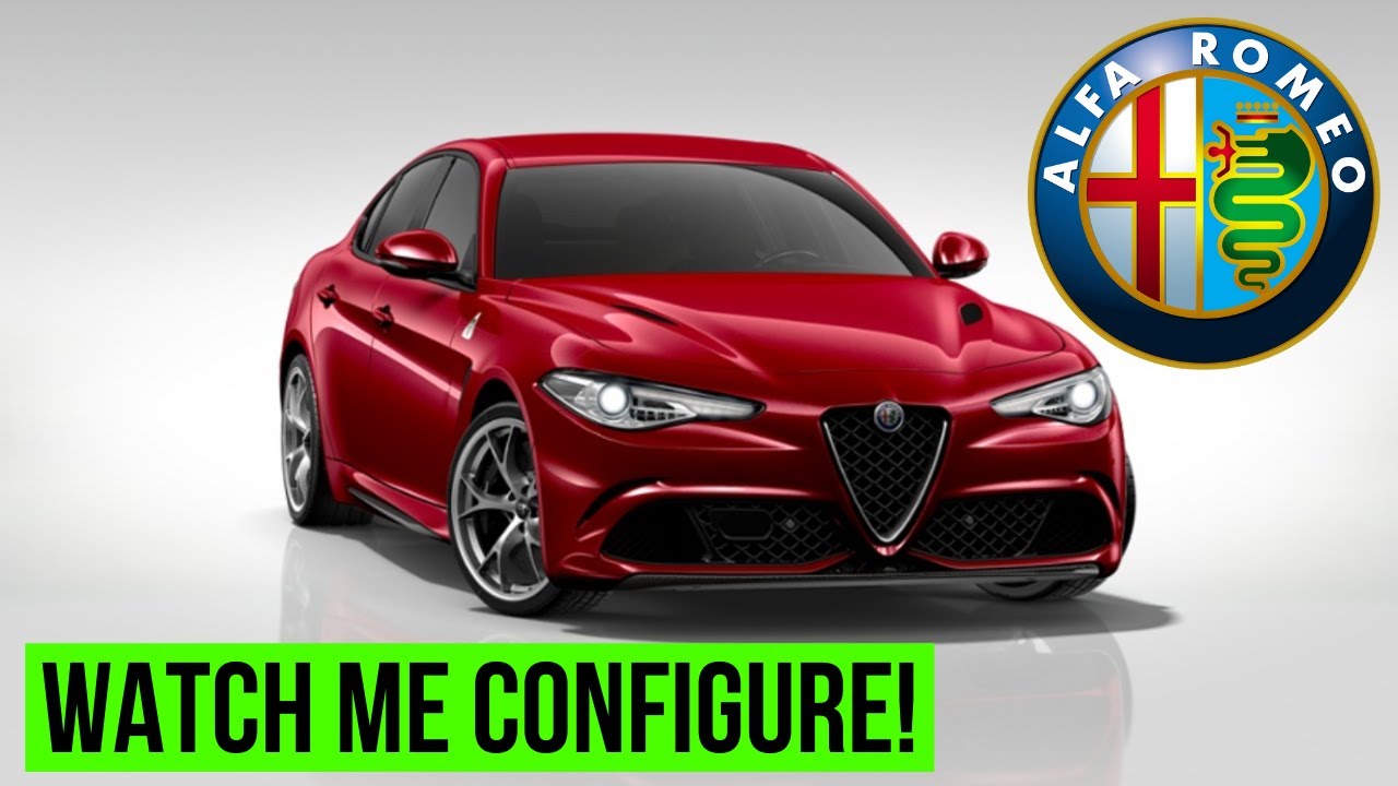 The Alfa Romeo Giulia Quadrifoglio Configurator Youtube