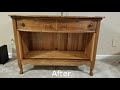 Repurposing an Old Dresser to Create a Unique Piece of Furniture for our Living Room