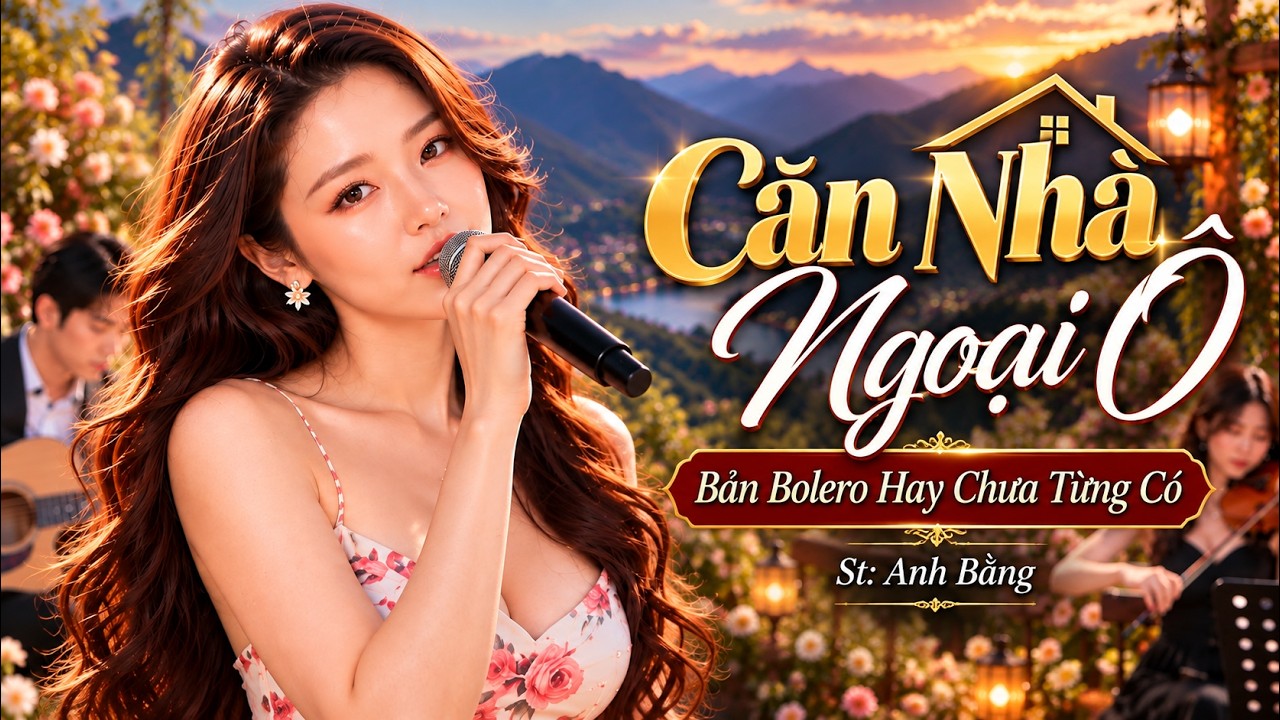 Căn Nhà Ngoại Ô (Phối Mới) - ST: Anh Bằng | Tuyệt Phẩm Nhạc Lính Hay Tê Tái | Hoang Lan Acoustic