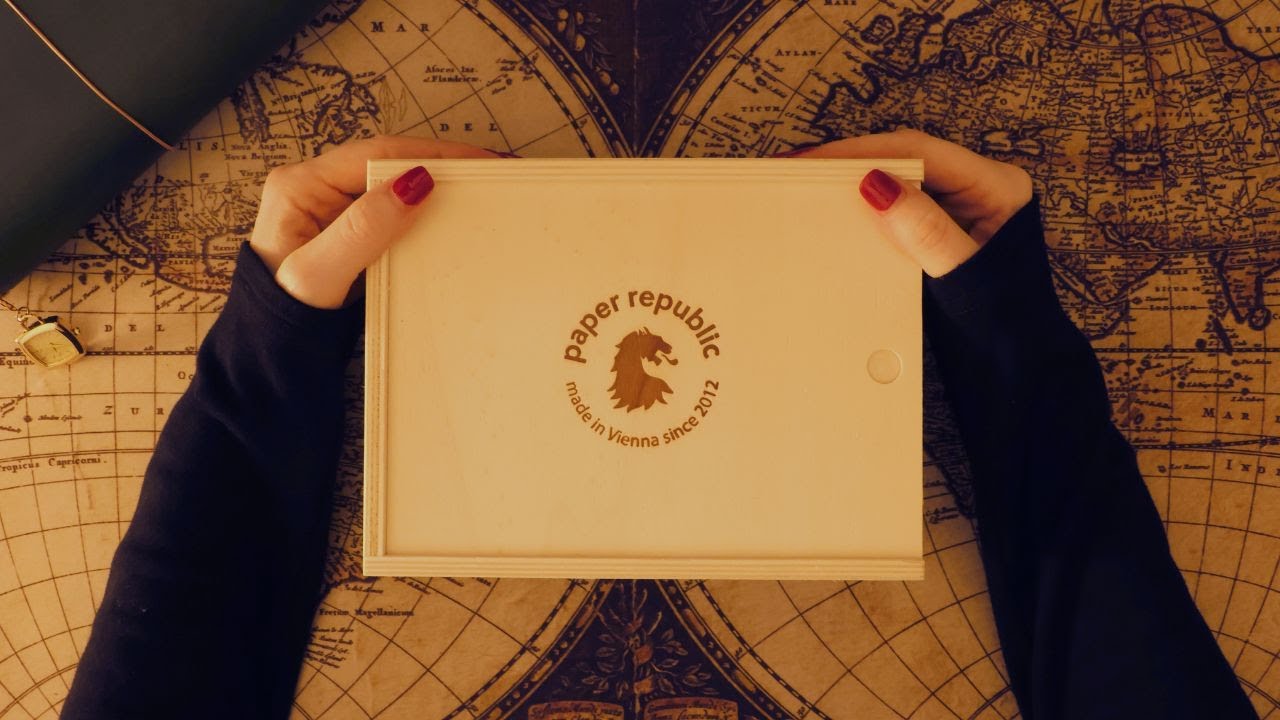 Paper Republic Writer's Box — мой первый карманный дневник
