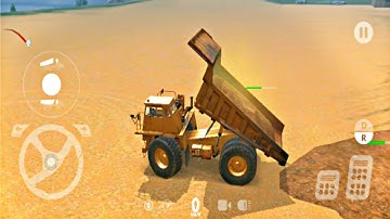 Heavy Machines & Mining Simulator #7|Huge Dump Truck Loader|Construction Simulator|Android gameplay|