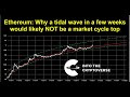 Ethereum: A tidal wave in the coming weeks/months is likely NOT a market cycle top