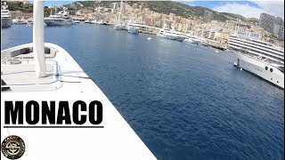 HOW TO DOCK A SUPER YACHT IN MONACO (Captain's Vlog 71)