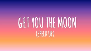 Kina - Get you the moon (lyrics video) Speed Up