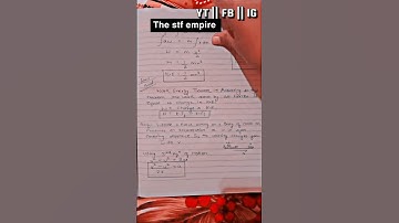 Class 11 physics chapter 6 | Work,Energyand Power 03 | Work Energy Theorem IITJEE NEET ||