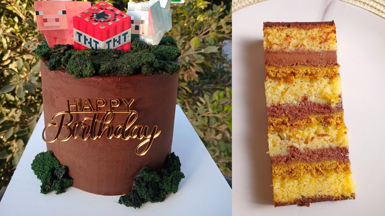 جديد الحشوات😍 لاير كيك على طريقة #ترند شوكولا دبي🍫 Layer cake façon chocolat dubai