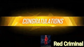 I Got Red Criminal - para SAMSUNG A3,A5,A6,A7,J2,J5,J7,S5,S6,S7,S9,A10,A20,A30,A50,A70 // FREEFIRE,