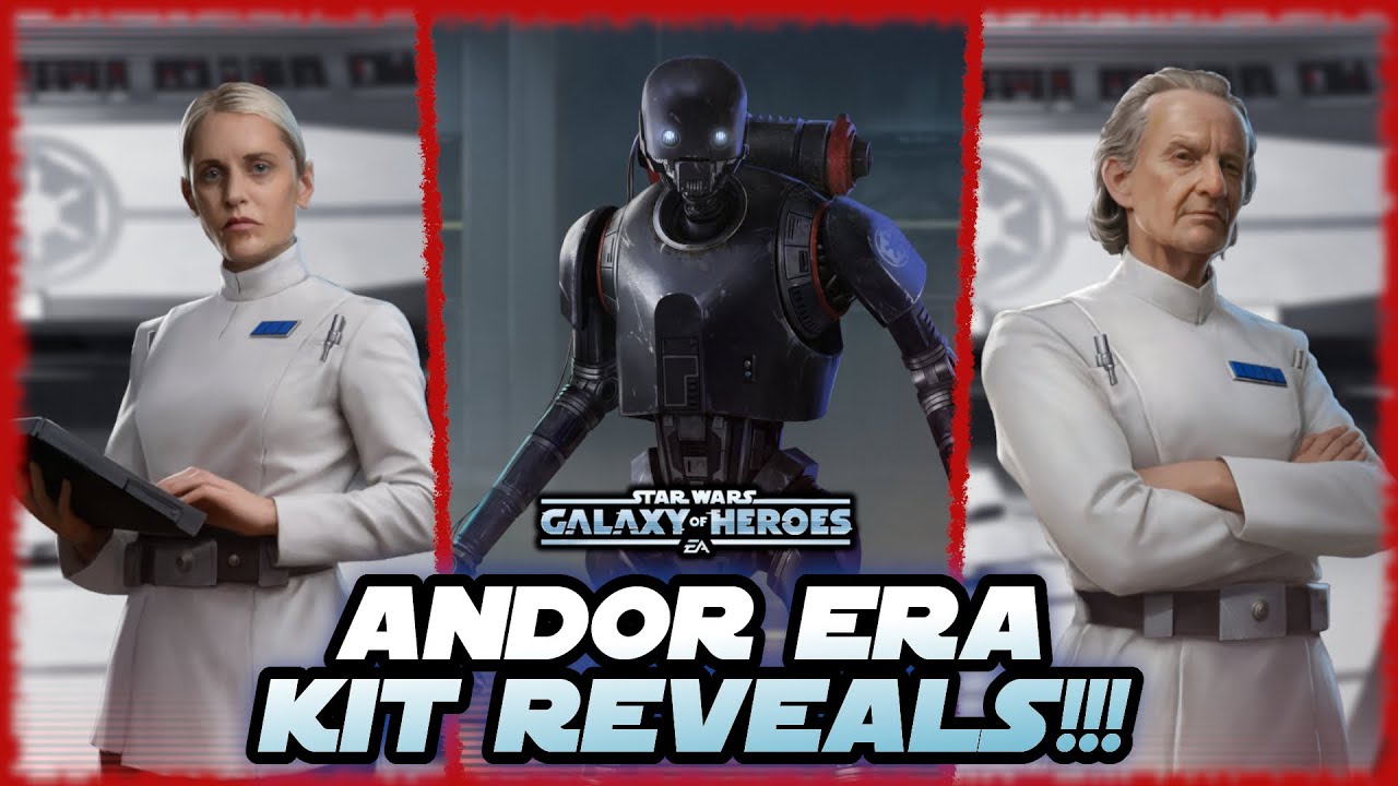 SWGOH Era of Andor ISB Kit Reveals! Dedra Meera, Major Partagaz, and KX ...