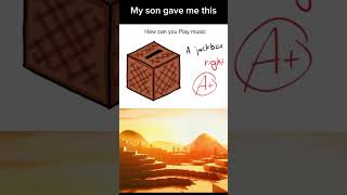 Minecraft in kid´s mind