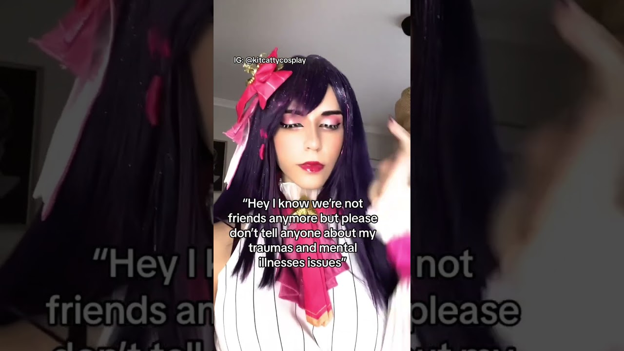 This is basic maturity 🥲 #cosplay #cosplayer #friends #friendship #anime #hoshinoai #oshinoko