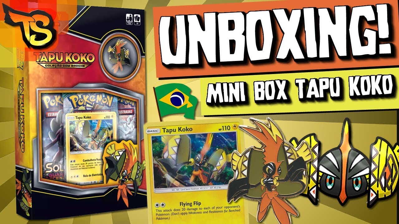 Mini Box Tapu Koko com Broche