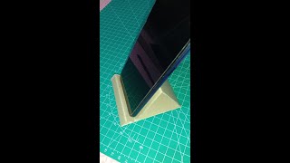 Membuat dudukan HP dari kardus dengan mudah