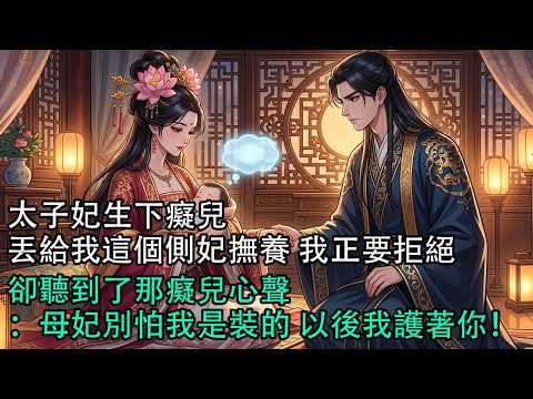【一口氣看完】太子妃生下癡兒，丟給我這個側妃撫養 我正要拒絕，卻聽到了那癡兒心聲：母妃別怕我是裝的 以後我護著你！#古言 #有聲小說 #情感故事