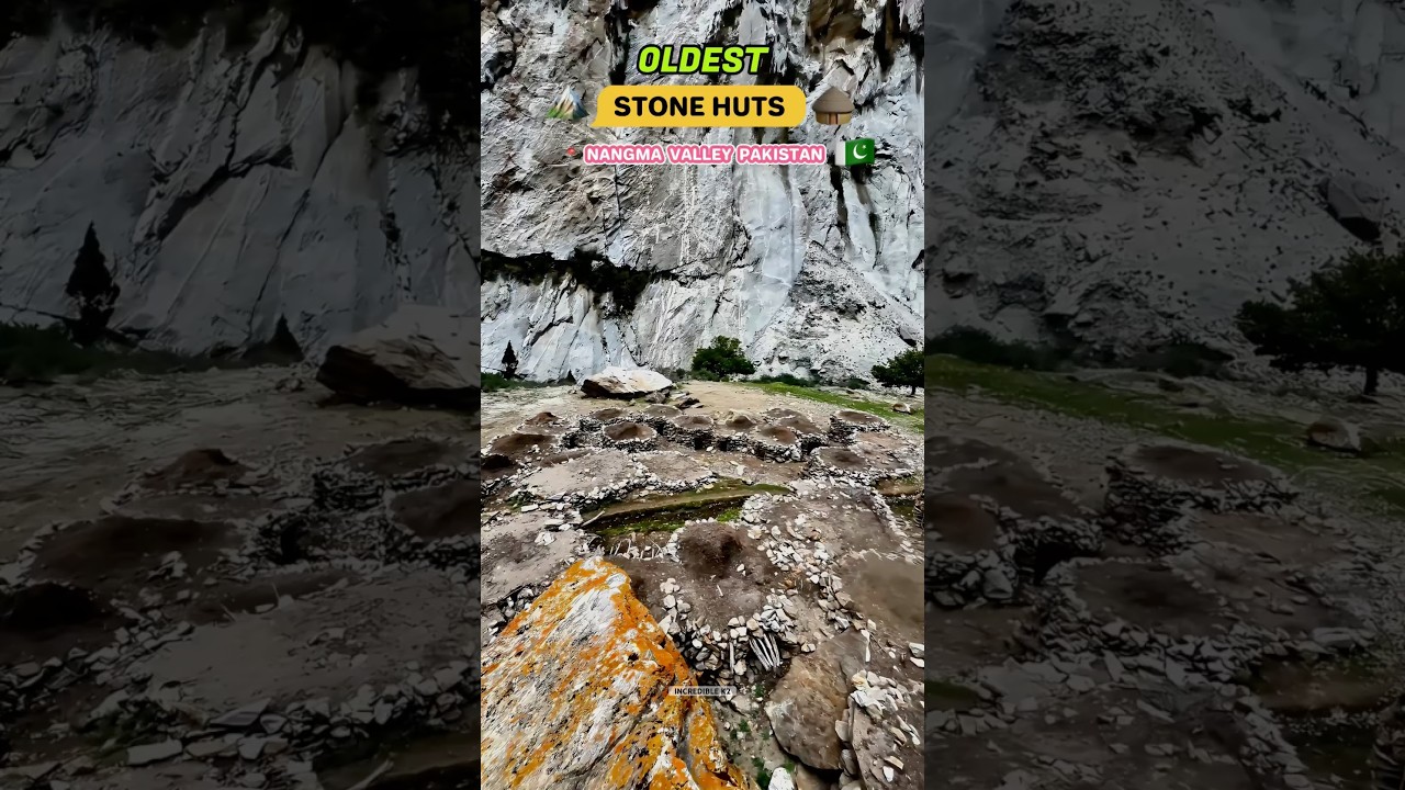 300 year old stone houses in mountains || animal shelter rooms || Nangma valley kanday #gaon #ghar