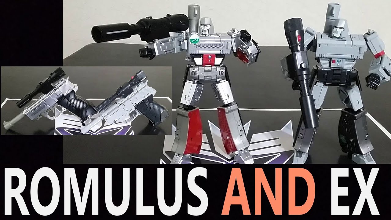 NewAge S-01 Romulus Megatron and NewAge S-01EX Romulus Megatron