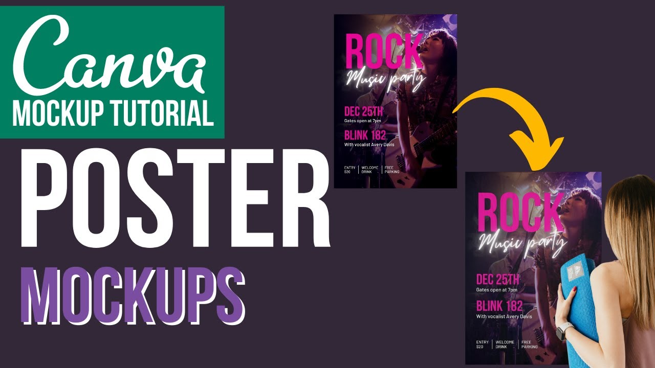 Make Poster Canva Smartmockups - Canva Mockup Tutorial Make Poster Canva Smartmockups - Canva Mockup Tutorial