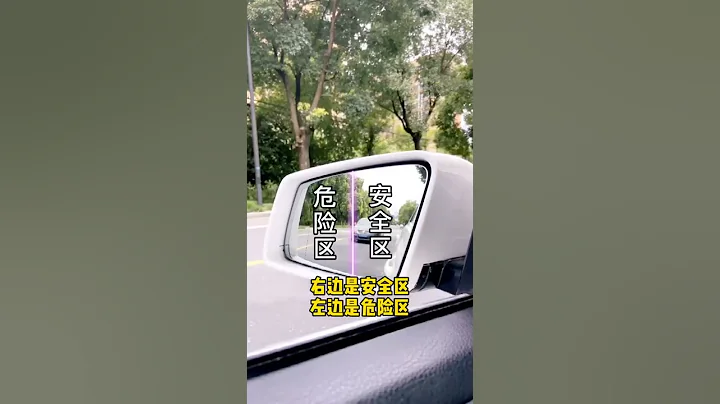 还不会看后视镜吗？30秒教会您！ - 天天要闻