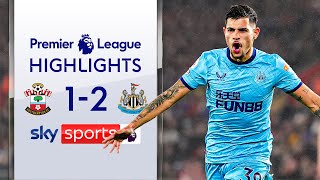 Guimaraes scores SUBLIME backheel volley as Magpies win | Southampton 1-2 Newcastle | EPL Highlights
