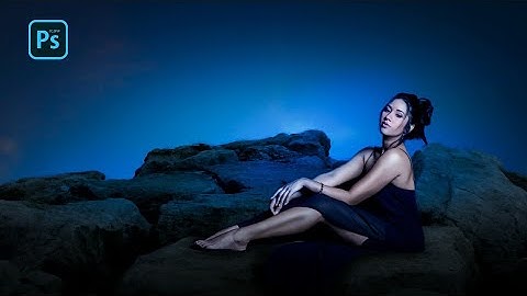 PS Touch Editing Tutorial | Blue Light Effect | Manipulation Photo