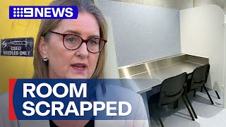 Victorian government scraps second injection room plans | 9 News Australia