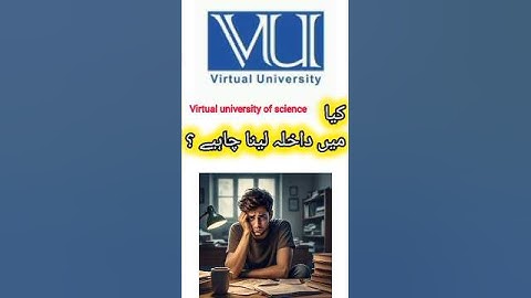 Virtual university valid or not 🚫||#vu #2025 #virtualuniversity