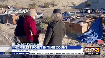 2023 Riverside County Homeless Point In Time Count shows 12% increase since last year