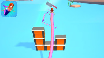 MAX LEVEL in Mermaid Rush 3D 👩🏻‍🦰💕 BIG UPDATE!! All Levels - iOS, Android Gameplay Walkthrough! #1