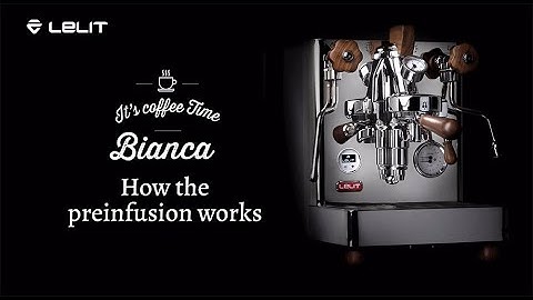 Bianca PL162T | How The Preinfusion Works | Somethingsbrewing.in