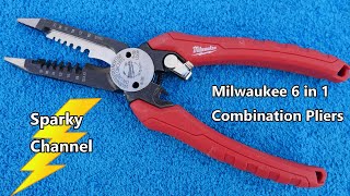 Milwaukee 6 in 1 Pliers Combination Wire Stripper and Long Nose Pliers Review