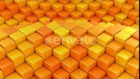 Boxes Formed A Wave | Motion Graphics - Videohive template