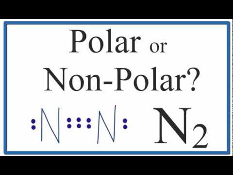 فيديو: هل n2 ثنائي القطب ثنائي القطب؟