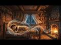 Cozy Cabin in Heavy Rain 🌧️ Repairing an Abandoned Cliff House | Ghibli ASMR