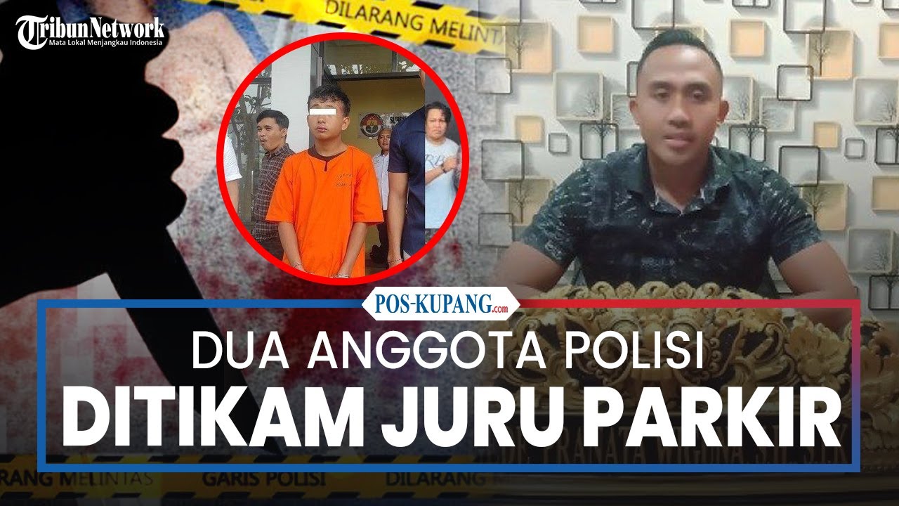 Dua Anggota Polisi Ditikam Juru Parkir Hotel di Kendari Sulawesi Tenggara