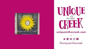 DIY Sunflower Daisy Deco Mesh Flower Wreath on UITC Large Board