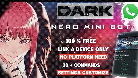 DARK NERO Mini WhatsApp Bot || No Deploy Sites Need #sinhala #tutorial #whatsappbot 