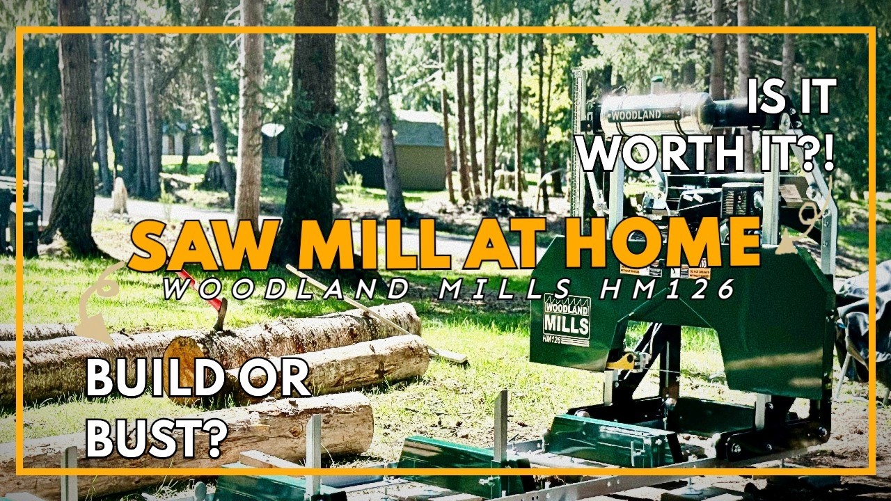 Я купил лесопилку (сборка лесопилки Woodland Mill HM126, инструкция по сборке).