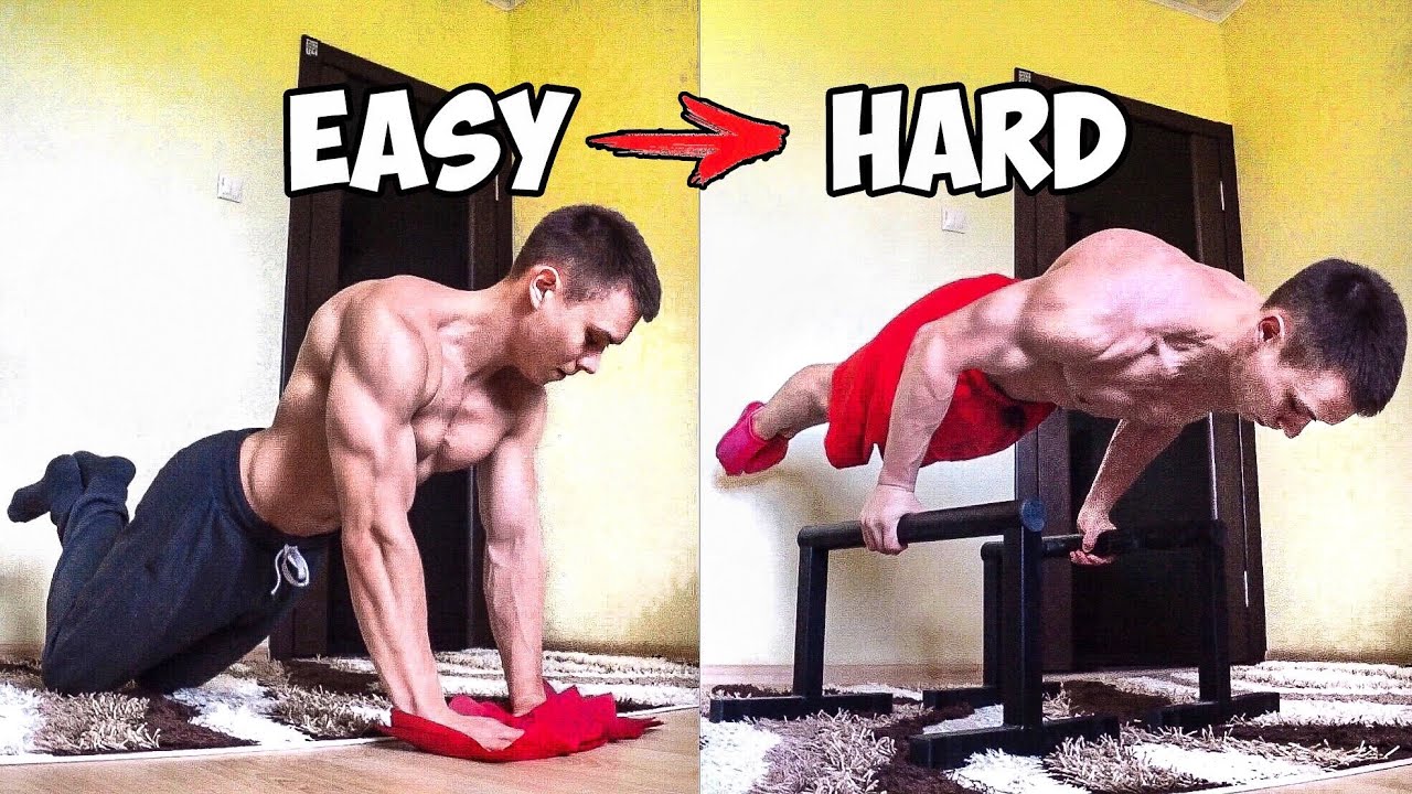 25 Best Push Up Variations Easy   Hard