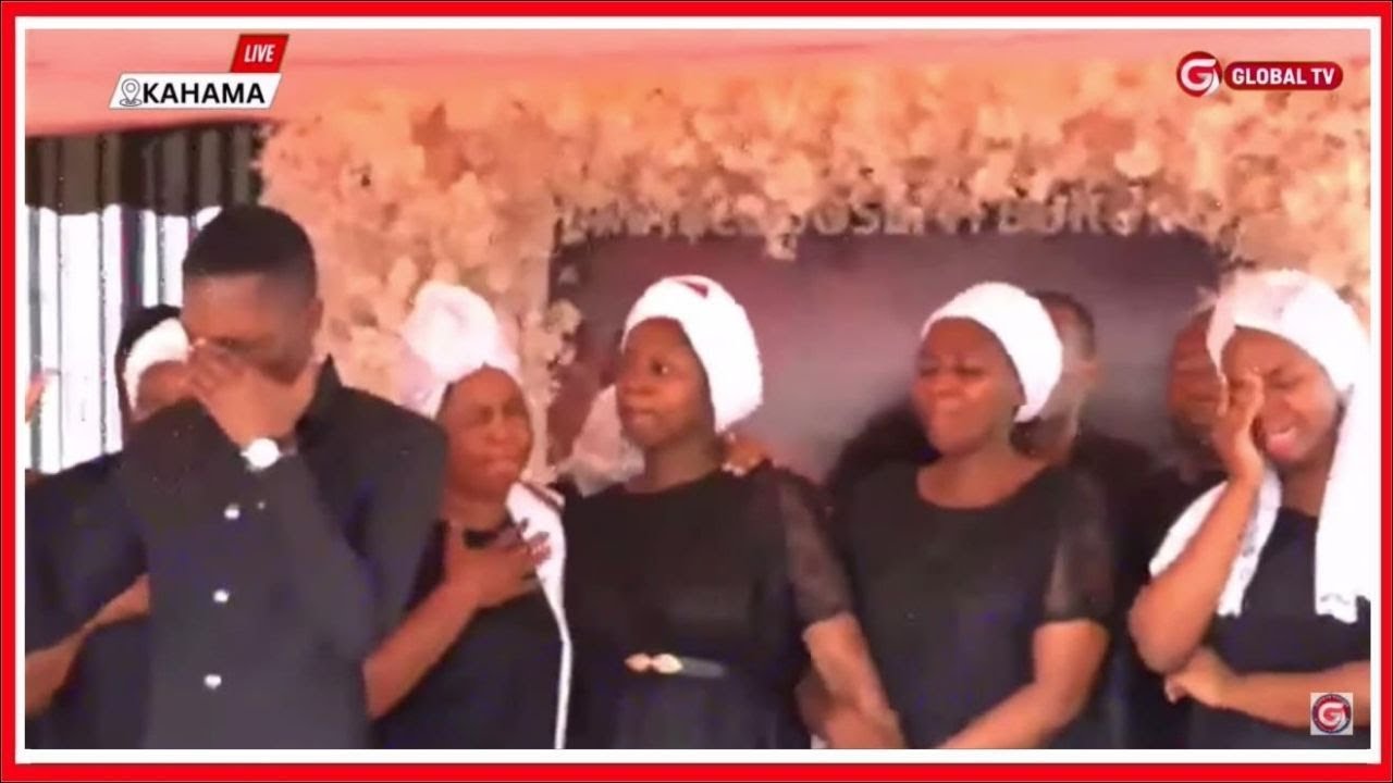 WIMBO HUU WAWALIZA ZABRON SINGERS  MBELE ya JENEZA LA MWENZAO WAKIMUIMBIA WIMBO MAALUM WALIOMTUNGIA