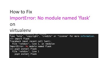 [SOLVED] How to Fix ImportError No module named 