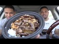 Eating A Jack In The Box Cutting Meal @hodgetwins