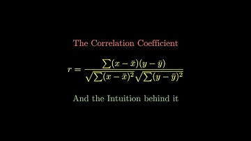 The Correlation Coefficient Simplified | Intuition