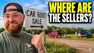 The Smallest Car Boot Sale I’ve Ever Been To!