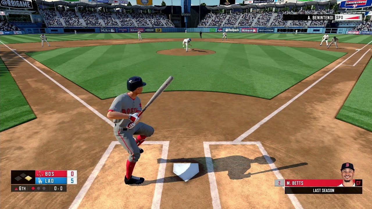 R.B.I. Baseball 19 (Switch) - Gameplay
