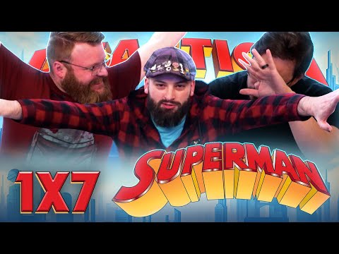 Superman: The Animated Series 1x7 REACTION!! "The Way of All Flesh"