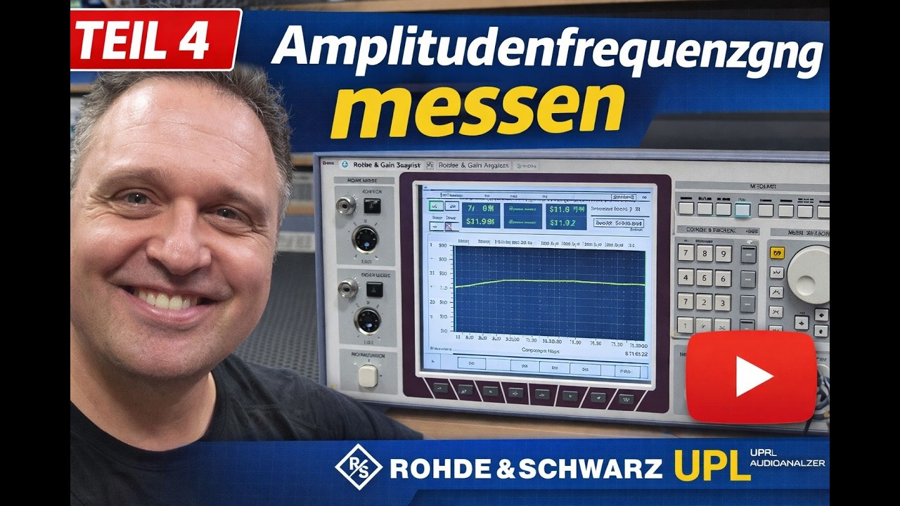 Messung mit R&S UPL: Teil4 (Amplitudenfrequenzgang)