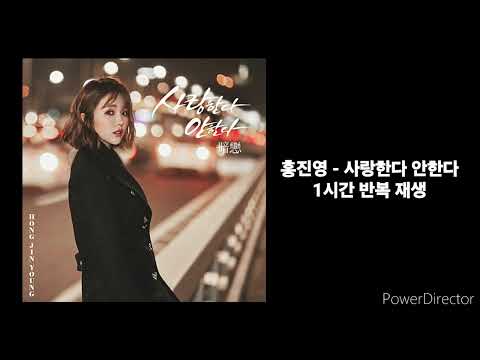 홍진영 사랑한다 안한다 1시간 반복 재생